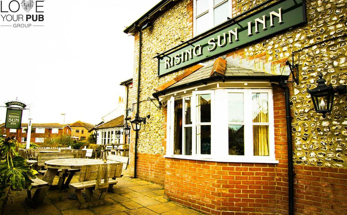 The Rising Sun Inn วอเตอร์ลูวิลล์ ภายนอก รูปภาพ